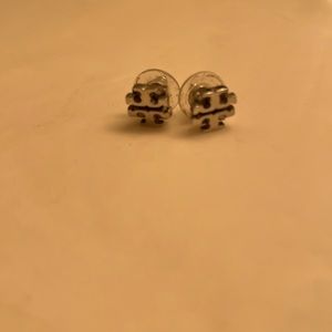 Tory Burch silver stud earrings